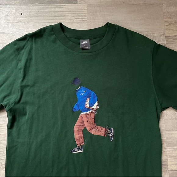 New Balance Dark Green Graphic Tee - Picture 2 of 4